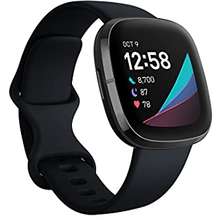 Fitbit Versa 4 Health and Fitness Smart Watch (Black/Graphite) with  Built-in GPS, 6 Day Battery Life, S & L Bands, Bundle with 3.3foot Charge  Cable