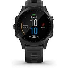 Garmin Forerunner 945, Premium GPS Running/Triathlon Smartwatch with Music,  Black (Renewed)