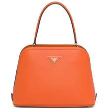 Prada Pre-Owned Triangle Logo Wicker two-way Handbag - Farfetch