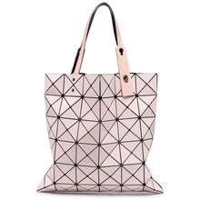 Lucent Gloss Panelled Tote