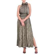 Women's Sleeveless Halter Neck Maxi Day Dress,