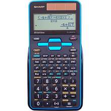 Sharp EL-531TGBBW 12-Digit Engineering/Scientific Calculator with Protective Hard Cover Battery and Solar Hybrid Powered LCD Display Renewed Black Great for Students and Professionals 