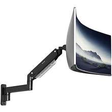 VIVO Black Fully Adjustable 13 to 32 inch Single Computer Monitor and  Laptop Desk Mount Combo, Stand with Grommet Option, Fits up to 17 inch  Laptops