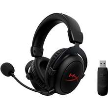  HyperX Cloud II - Gaming Headset, 7.1 Surround Sound, Memory  Foam Ear Pads, Durable Aluminum Frame, Gun Metal and HyperX Pulsefire Surge  - RGB Gaming Mouse, 360° RGB Light Effects, Macro