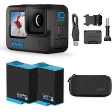 GoPro HERO8 Black Digital Action Camera - Waterproof, Touch Screen, 4K UHD  Video, 12MP Photos, Live Streaming, Stabilization - With 50 Piece Accessory  Kit + 64GB Memory Card + Extra Battery 